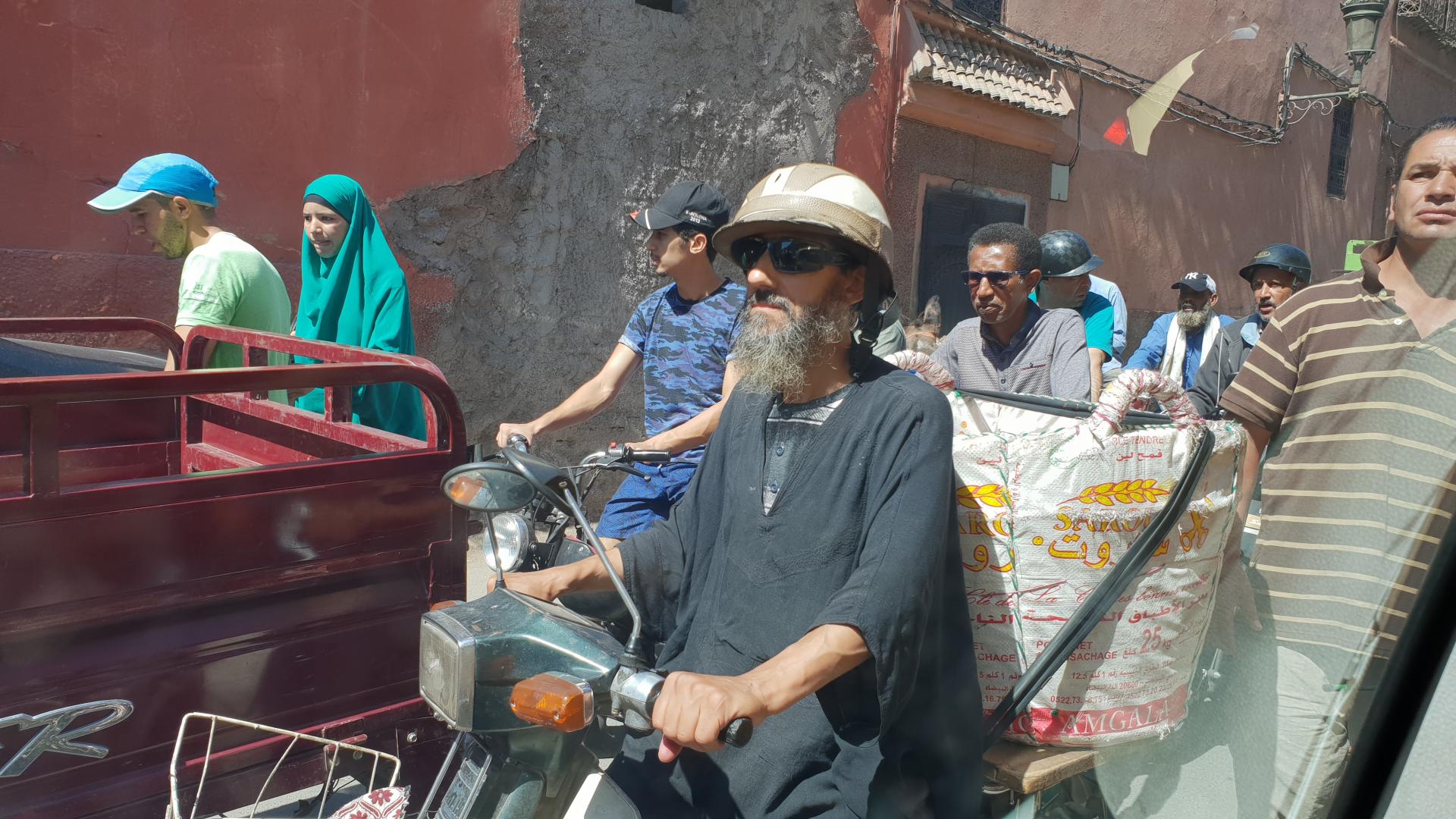 Dans les rues de Marrakech par Bruno ansoud 2