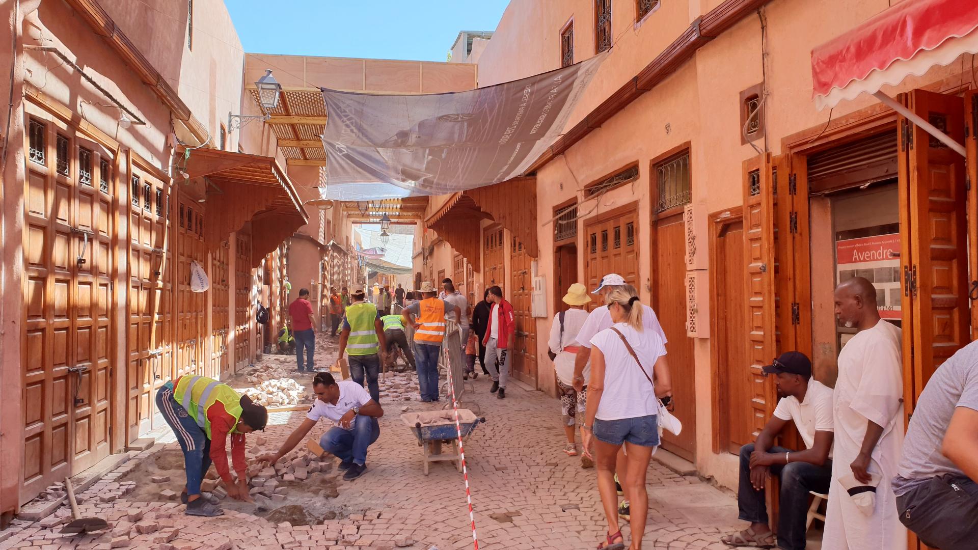 Dans les rues de Marrakech par Bruno ansoud 3
