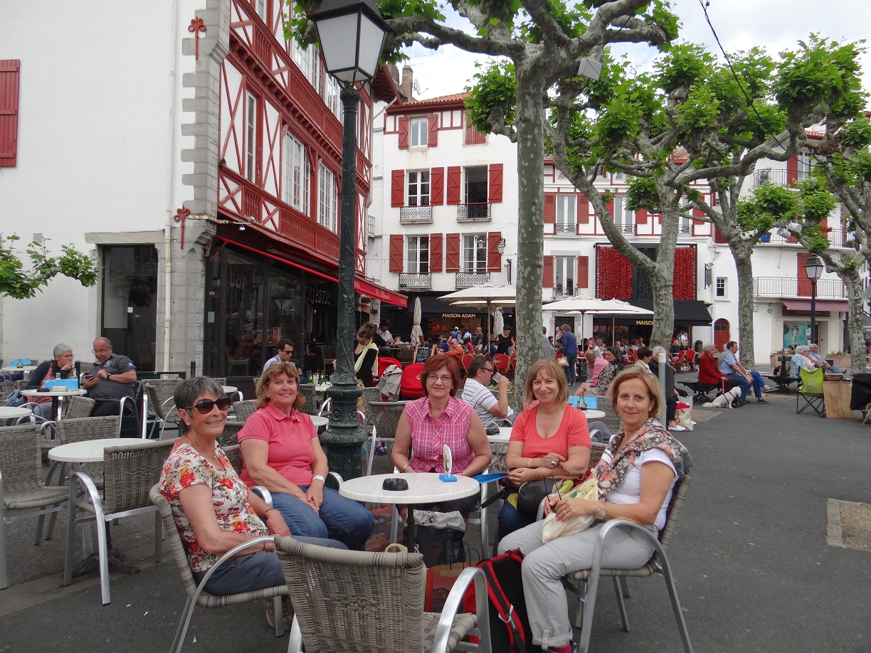 Magasinage et visite st jean de Luz